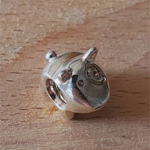 Pandora Sterling Silver 925 Spot The Dog Canine Animal Bead Charm - Picture 2 of 12